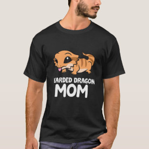 Camiseta Beart Dragon Mom Lizard Reptile Madre Bearded D