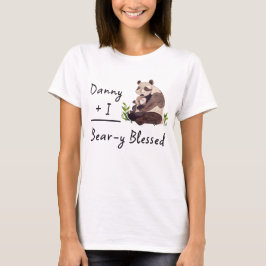 Camiseta Beary Blessed Panda Mom | Baby Tee a jueg