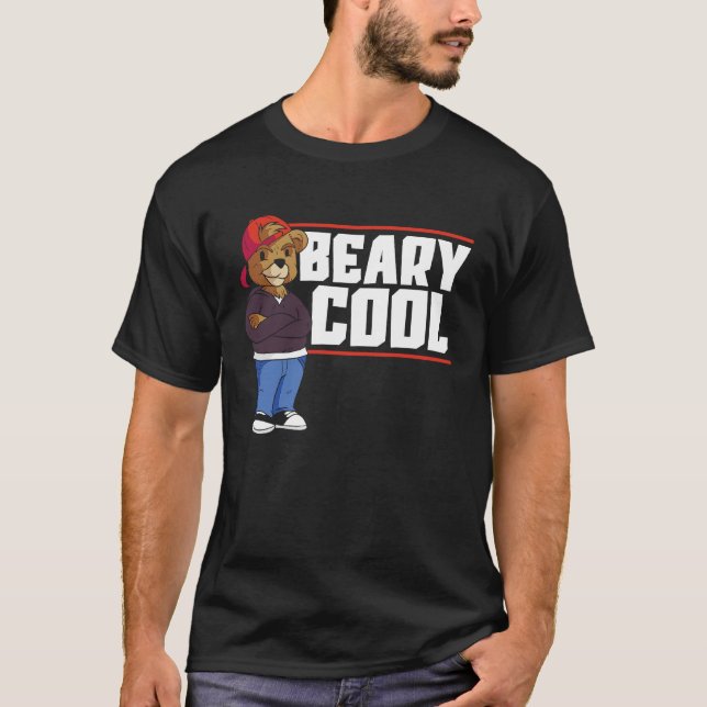 Camiseta Beary Cool Bear Lover Wildlife Animal Bear 1 (Anverso)