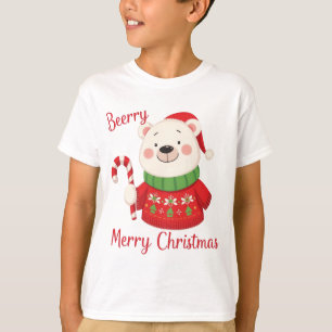 Camiseta Beary Merry Christmas Polar Bear