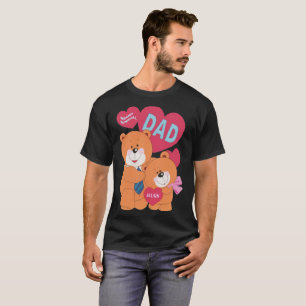 Camiseta Beary Special Dad Cute Daughter Bears Fathers Day