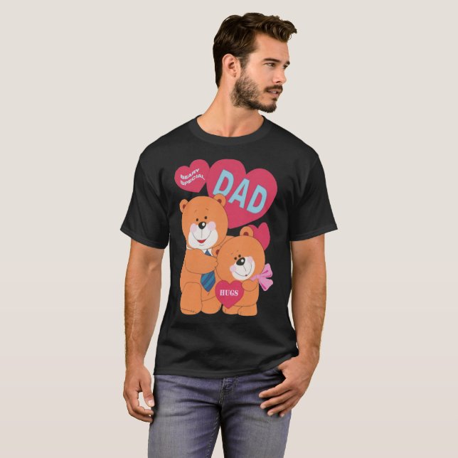 Camiseta Beary Special Dad Cute Daughter Bears Fathers Day (Anverso completo)