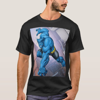 Camiseta Beast – Blue Fury of the X‑Men