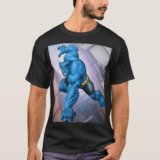 Camiseta Beast – Blue Fury of the X‑Men (Anverso)