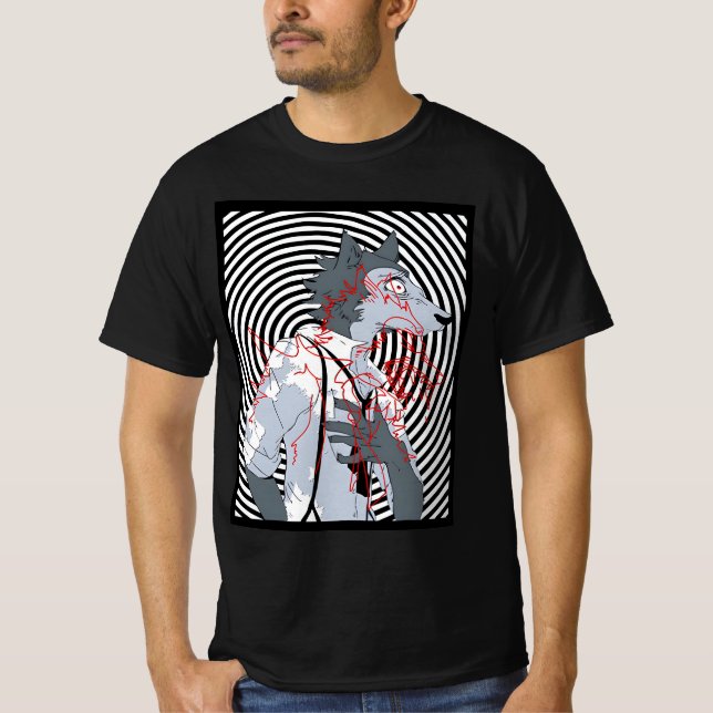 CAMISETA BEASTARS WOLF LEGOSHI (Anverso)