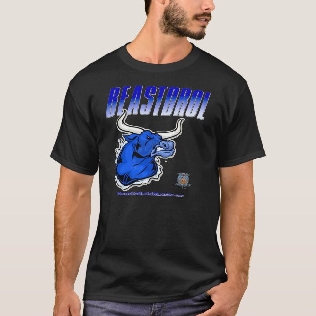 Camiseta Beastdrol - NTBM (NEGRO - FRENTE SOLAMENTE) (Anverso)