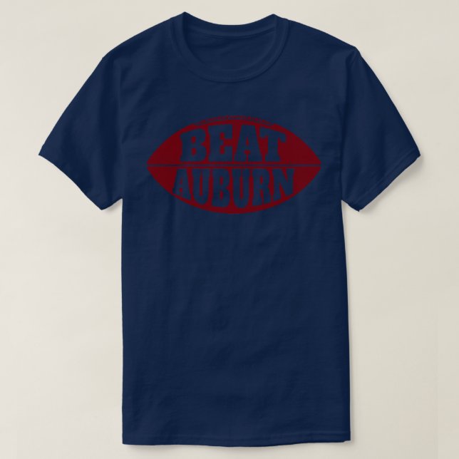 Camiseta Beat Auburn Vintage Bama Gameday (Diseño del anverso)
