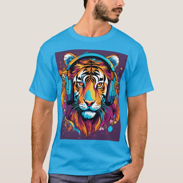 Camiseta "Beat Dropper: Tee gráfico Premium al estilo DJ" (Anverso)