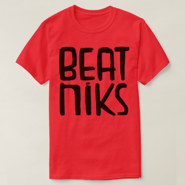 Camiseta Beat Generation Beatniks (Diseño del anverso)