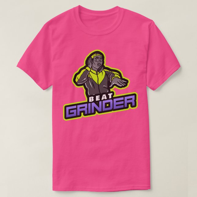 Camiseta Beat Grinder Music Lover (Diseño del anverso)