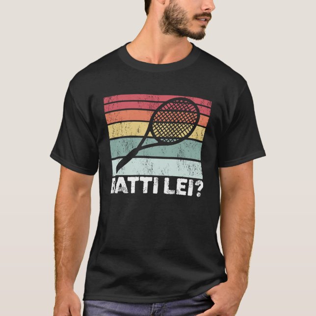 Camiseta Beat Her  Said Tennis Player (Anverso)