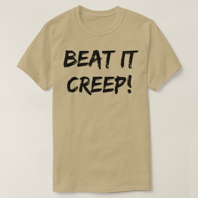 Camiseta Beat It Creep Funny Saying Ladies Nights Out Sarca (Diseño del anverso)