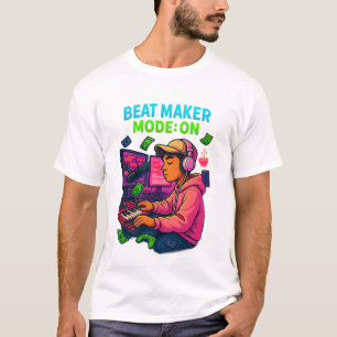 Camiseta “Beat Maker Mode: ON – Producer T-Shirt”