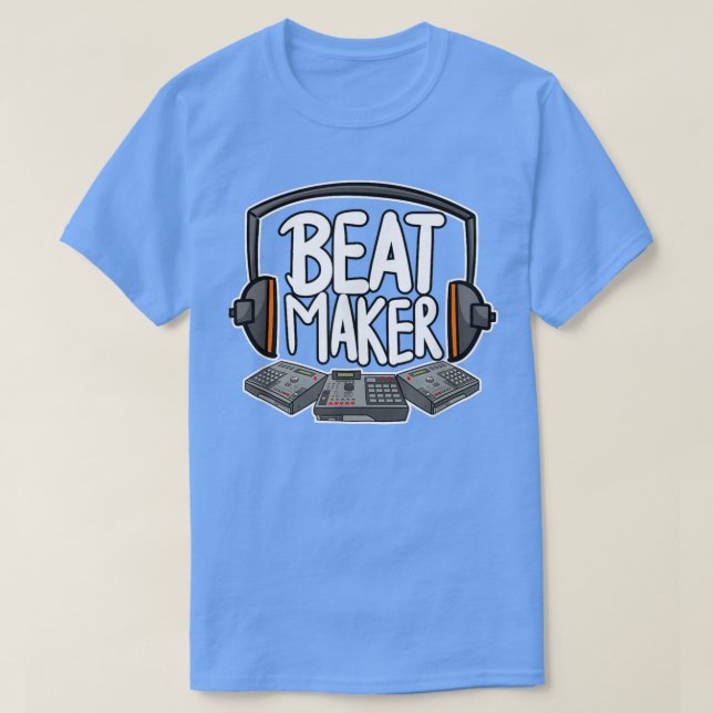 Camiseta Beat Makers Music Producers  (Diseño del anverso)