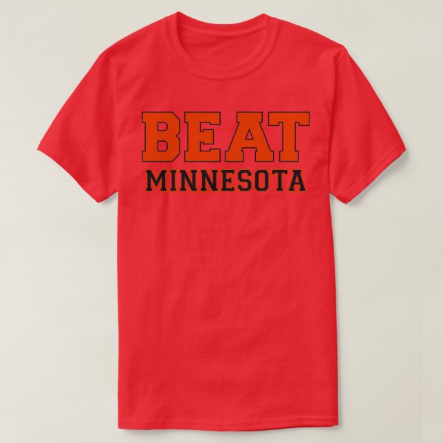 Camiseta Beat Minnesota (Diseño del anverso)