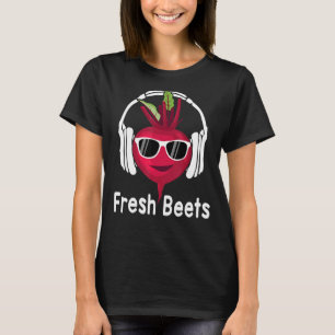 Camiseta Beat Pun, música de audífonos de remolacha de Guay