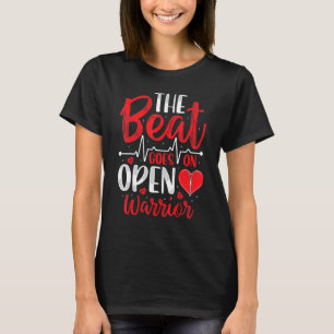 Camiseta Beat Se Enfrenta A Cirugía De Corazón Abierto