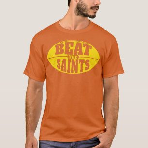Camiseta Beat the Saints Vintage Grunge Gameday 1