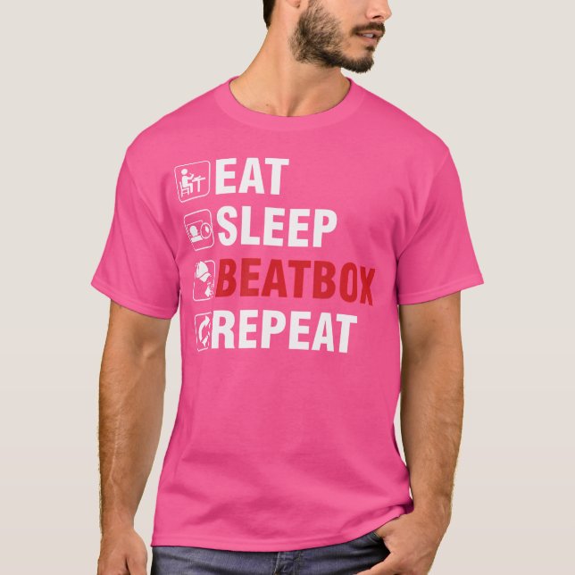 Camiseta Beatbox Beatbox Ghetto Hiphop Beatboxer Rap Arti (Anverso)