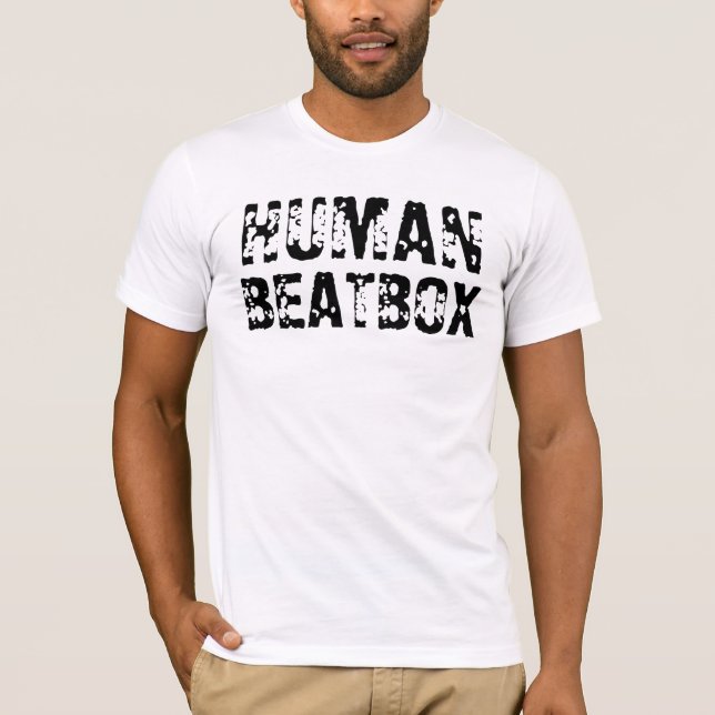 Camiseta Beatbox humano (Anverso)