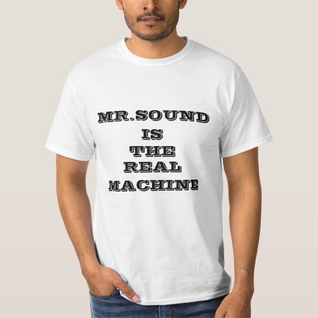 Camiseta Beatbox Mr.Sound (Anverso)