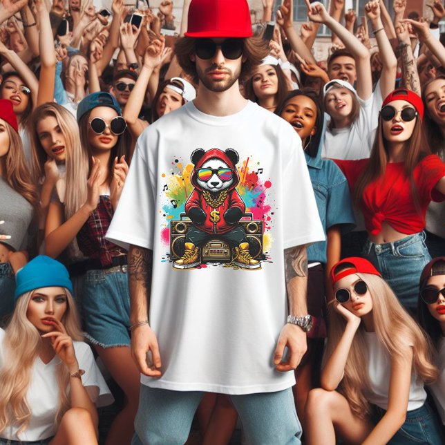 Camiseta Beatbox Panda: Crecer en el estilo (Subido por el creador)