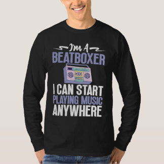 Camiseta Beatboxer Playing Music Beatbox Beatboxing