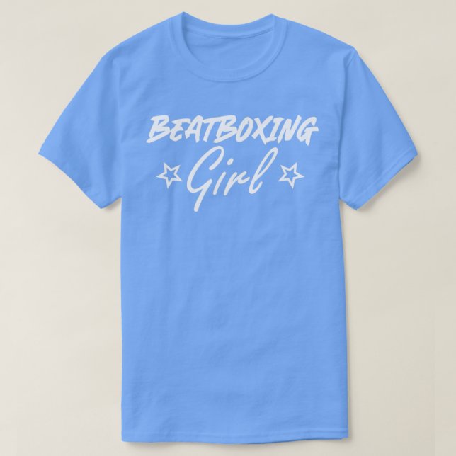 Camiseta Beatboxing Chica Beatboxer Mic Music Lover Beatbox (Diseño del anverso)