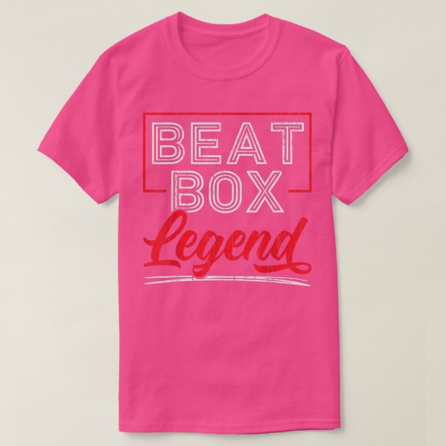 Camiseta Beatboxing Music Sound (Diseño del anverso)