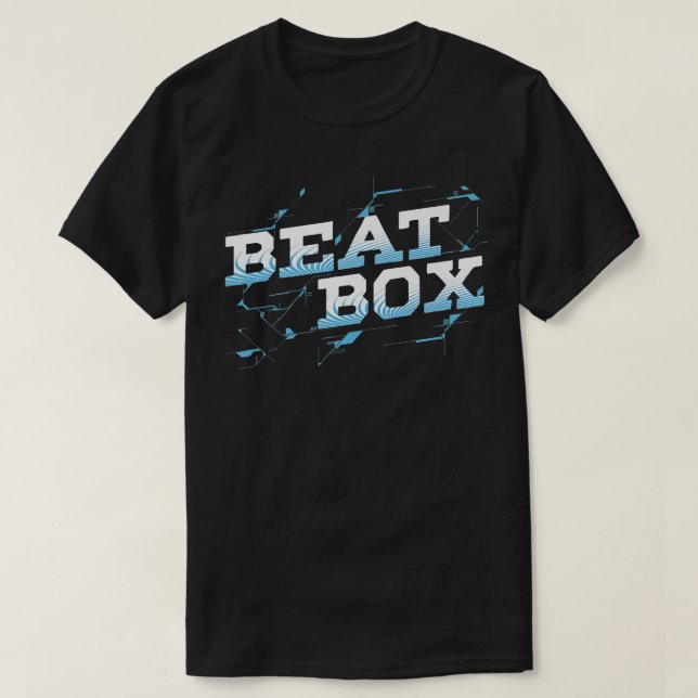 Camiseta Beatboxing Music Sound 1 (Diseño del anverso)
