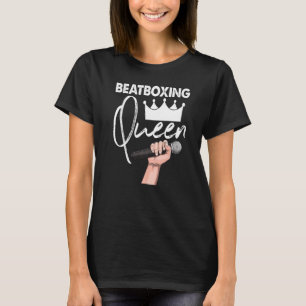 Camiseta Beatboxing Queen Women Grabadora 1
