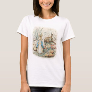 Camiseta Beatrix Potter Peter Rabbit Y Benjamin Bunny