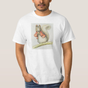 Camiseta Beatrix Potter Squirrel Dibujo