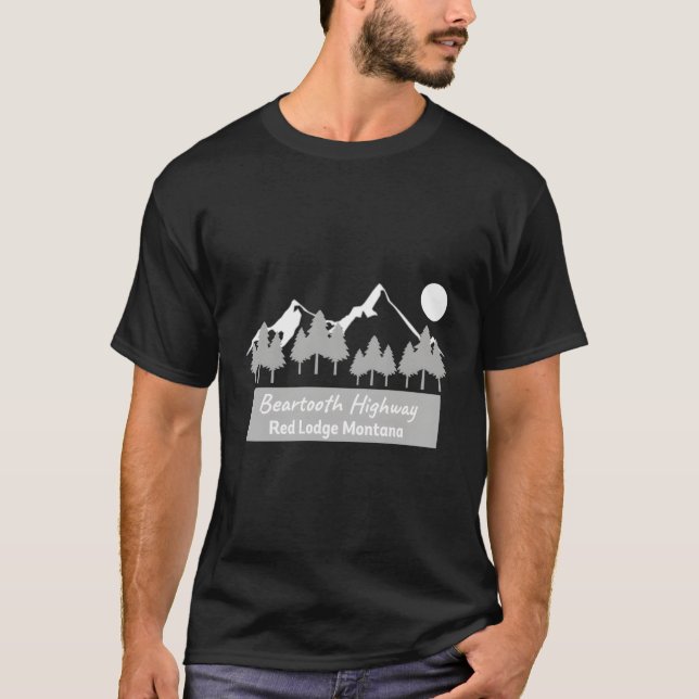 Camiseta Beatriz Highway Red Lodge Montana (Anverso)