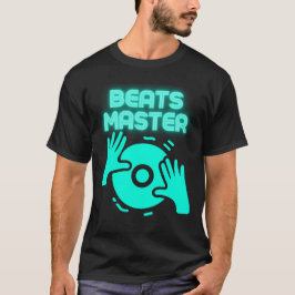 Camiseta Beats Master DJ para amantes de la música