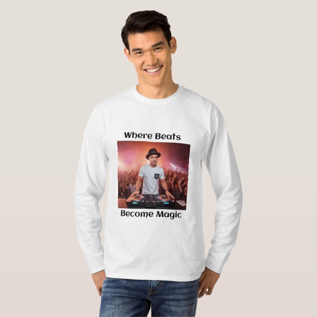 Camiseta Beats se vuelve mágico: DJ Magician T-Shirt (Anverso completo)
