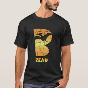 Camiseta Beau chicos personalizados dinosaurios lindos pers