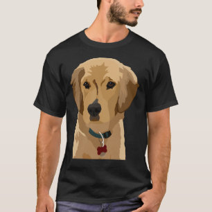 Camiseta Beau The Golden Retriever Puppy
