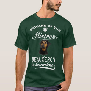 Camiseta Beauceron está atento a la señora Beauceron