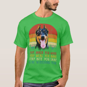 Camiseta Beauceron retro Cada Tentempié Que Haces Cada Comi