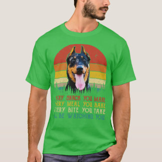 Camiseta Beauceron retro Cada Tentempié Que Haces Cada Comi