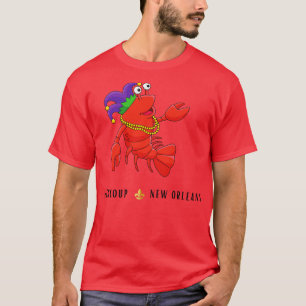 Camiseta Beaucoup New Orleans Crawfish TShirt