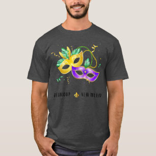 Camiseta Beaucoup Nueva Orleans Doble máscara TShirt