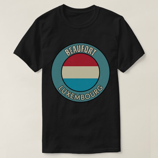 Camiseta Beaufort, Luxembourg (Diseño del anverso)
