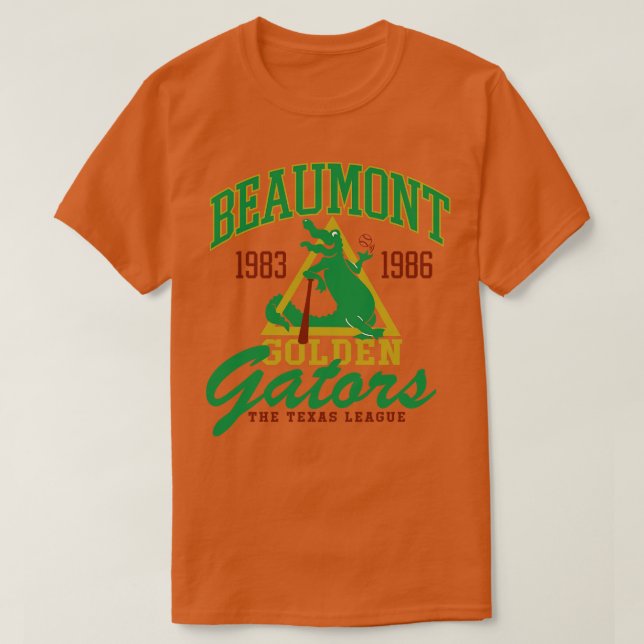 Camiseta Beaumont Golden Gators (Diseño del anverso)