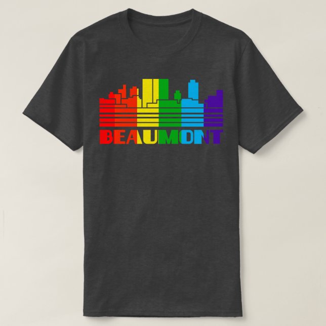 Camiseta Beaumont Pride Beaumont LGBT Gift LGBTQ Supporter (Diseño del anverso)