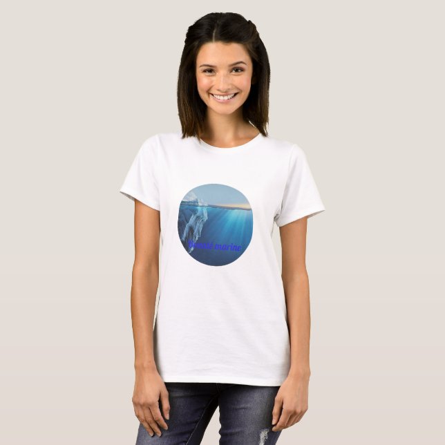 Camiseta Beauté marine glacier- (Anverso completo)