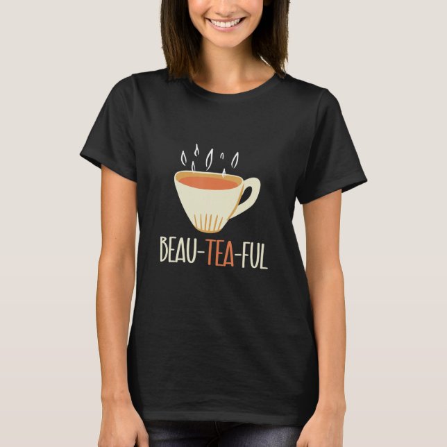 Camiseta Beauteaful Chai Drinkers Tea  Chai Tea Party Graph (Anverso)