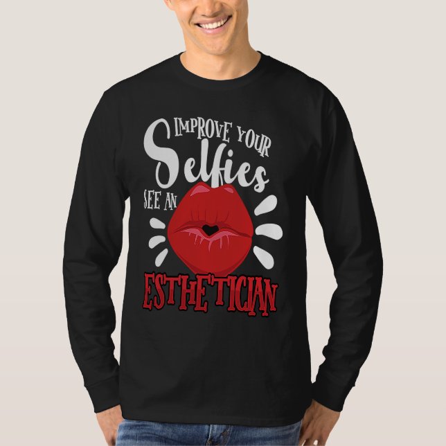 Camiseta Beautician Esthetician Make Up Beauty care Salon 1 (Anverso)