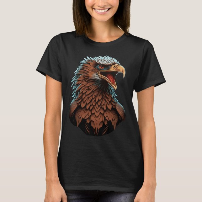Camiseta Beautiful Bald Eagle Bird Animal (Anverso)